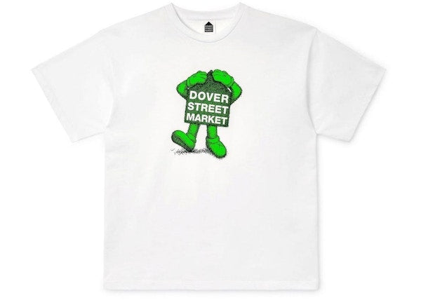 KAWS x Dover Street Market Fluro Rebellion T-Shirt Green